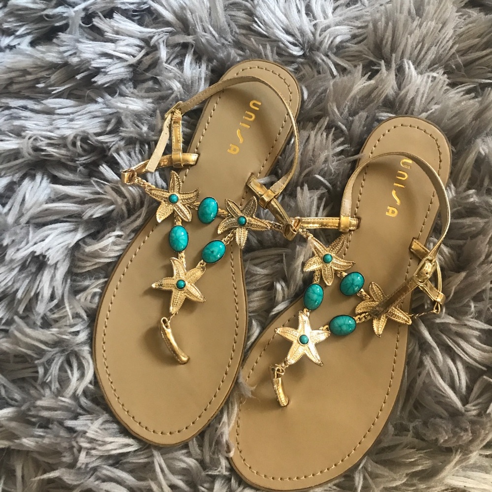 Unisa Starfish Sandals- Size 9
